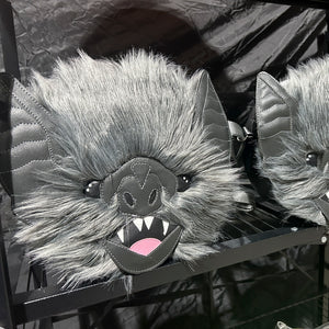 Vampire Bat - Gray Cross Body Only (Made to order)