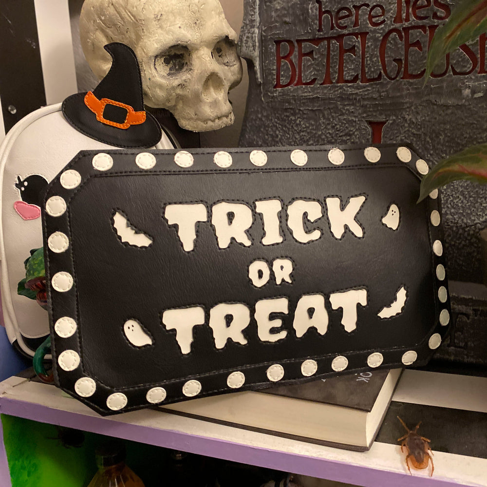 
            
                Load image into Gallery viewer, Trick or Treat Marquee Bag -Ready to Ship
            
        